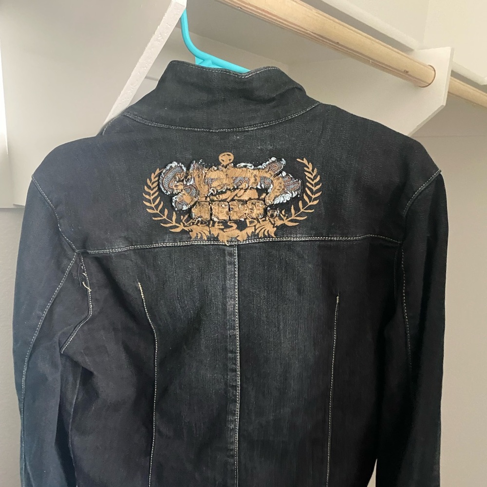 Vintage Jordanian jean jacket